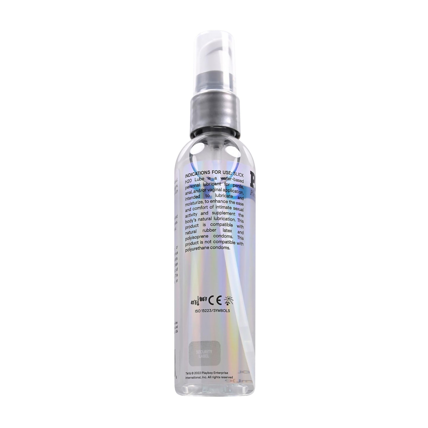 Playboy Pleasure - Slick H2O Lubricant 4 Oz | 844477022116 | Available at EroticWarehouse.com