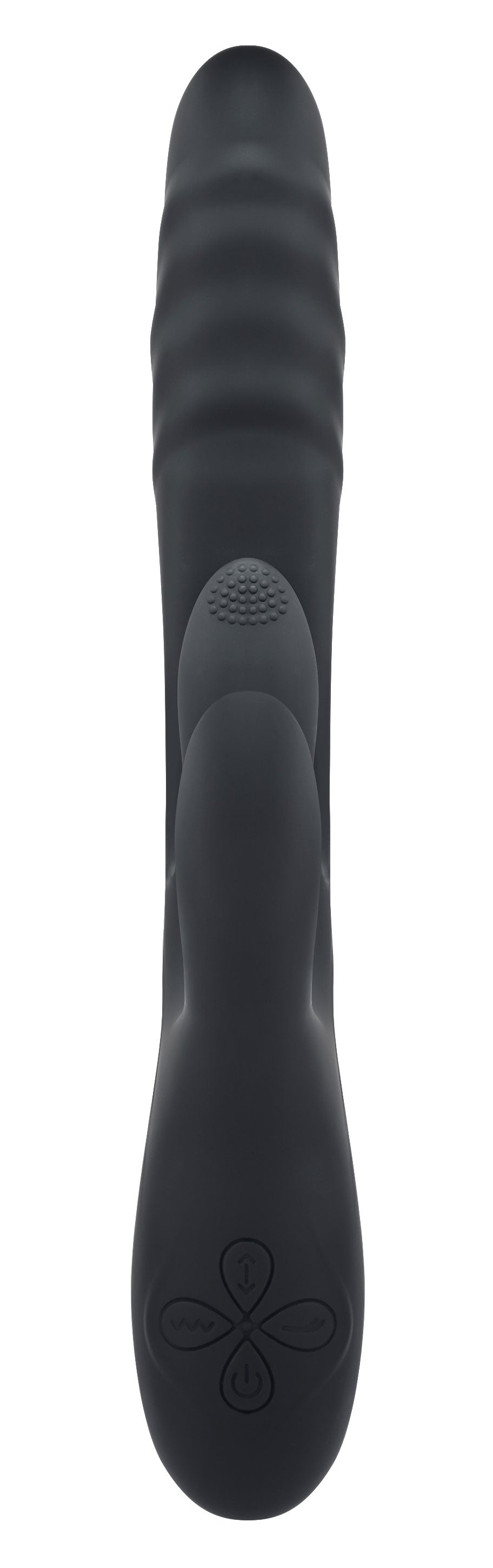 Playboy Pleasure - Rapid Rabbit - Vibrator - Black | 844477021348 | Available at EroticWarehouse.com