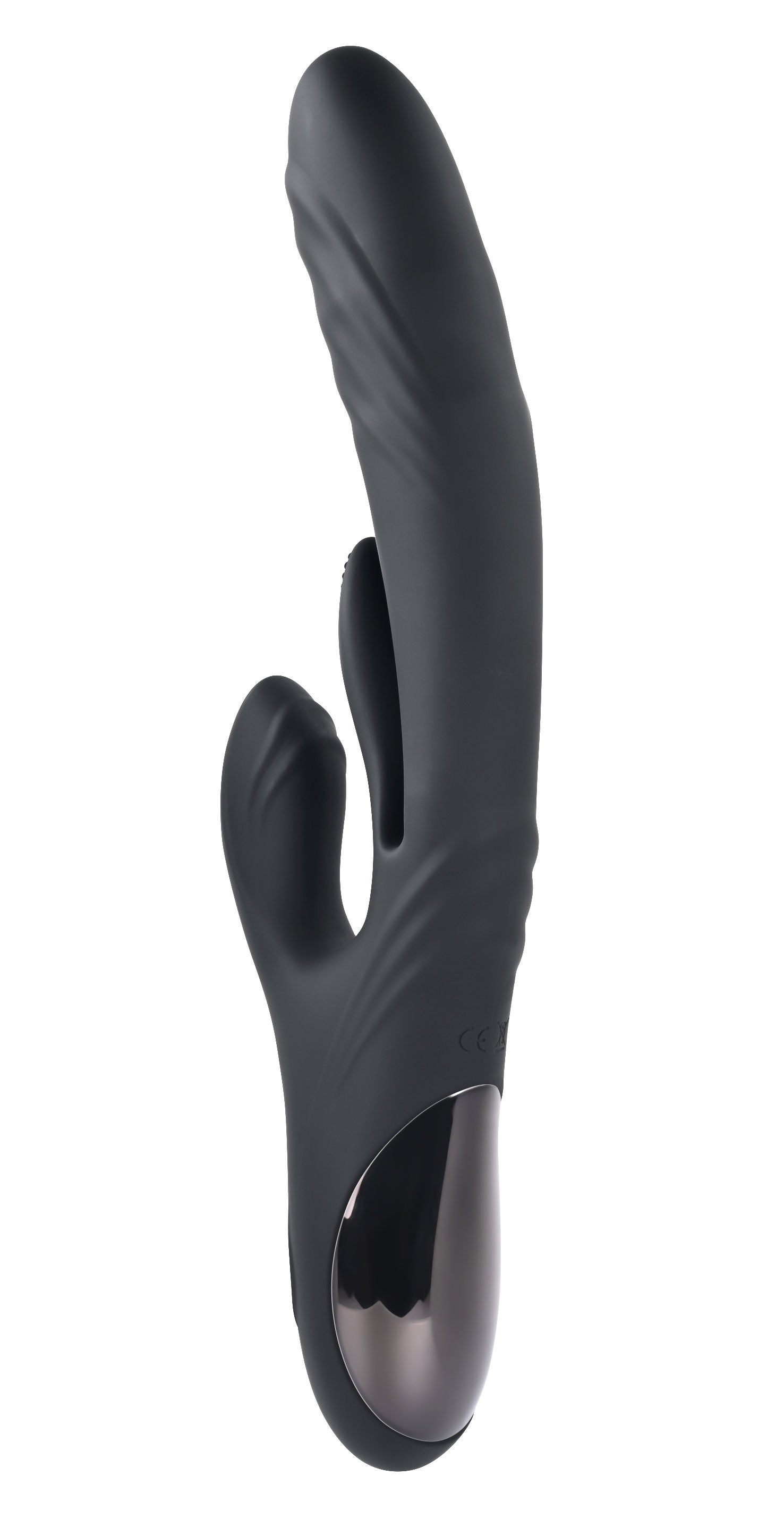 Playboy Pleasure - Rapid Rabbit - Vibrator - Black | 844477021348 | Available at EroticWarehouse.com