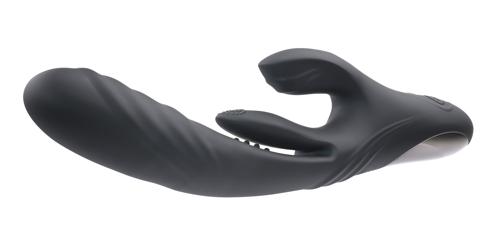 Playboy Pleasure - Rapid Rabbit - Vibrator - Black | 844477021348 | Available at EroticWarehouse.com