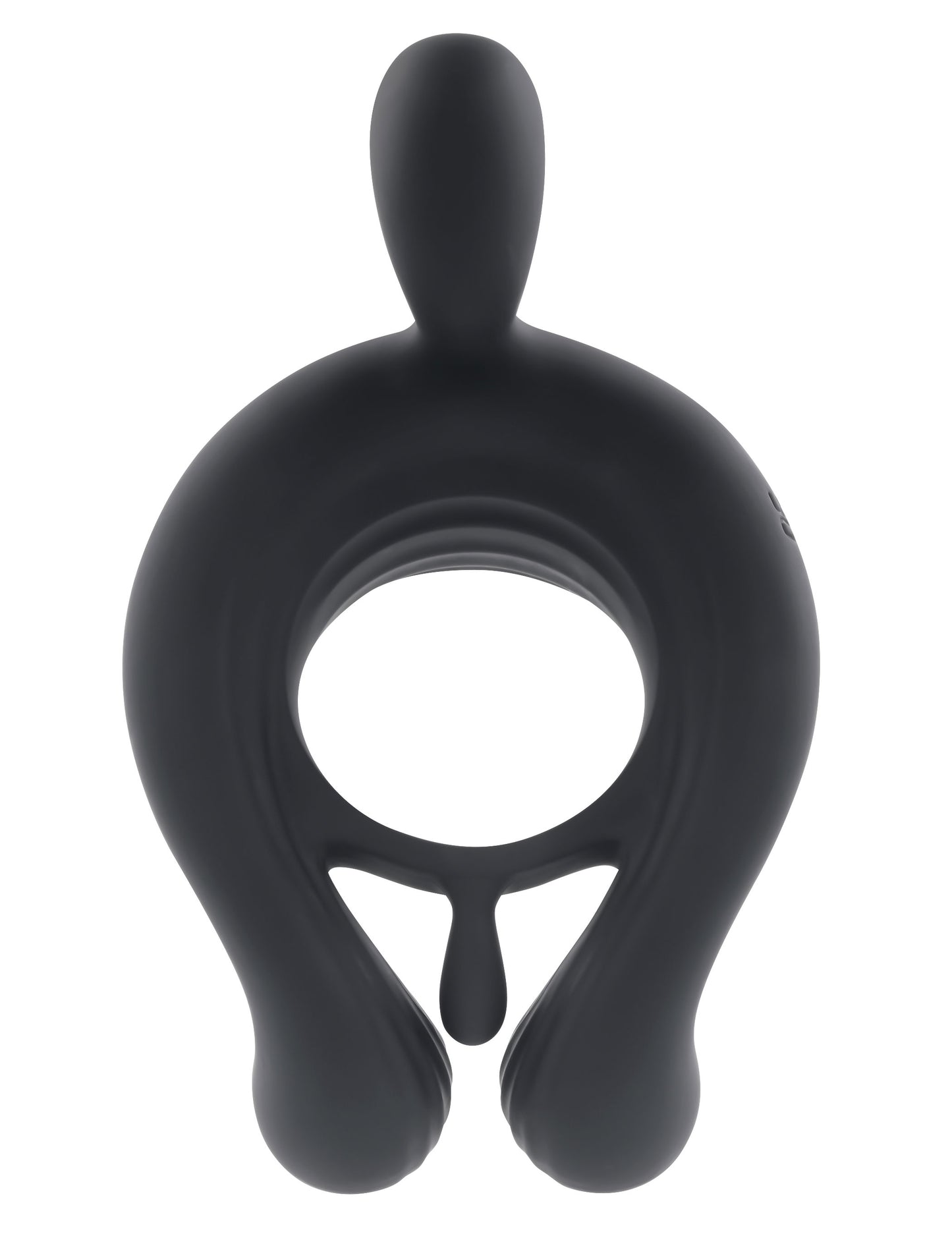Playboy Pleasure - Triple Play - Cock Ring - Black | 844477021355 | Available at EroticWarehouse.com