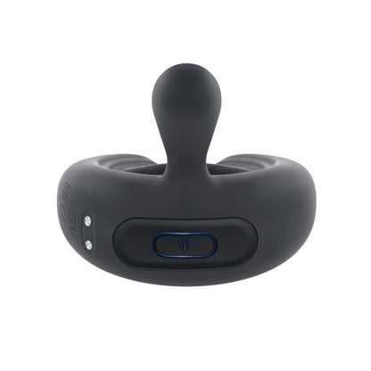 Playboy Pleasure - Triple Play - Cock Ring - Black | 844477021355 | Available at EroticWarehouse.com
