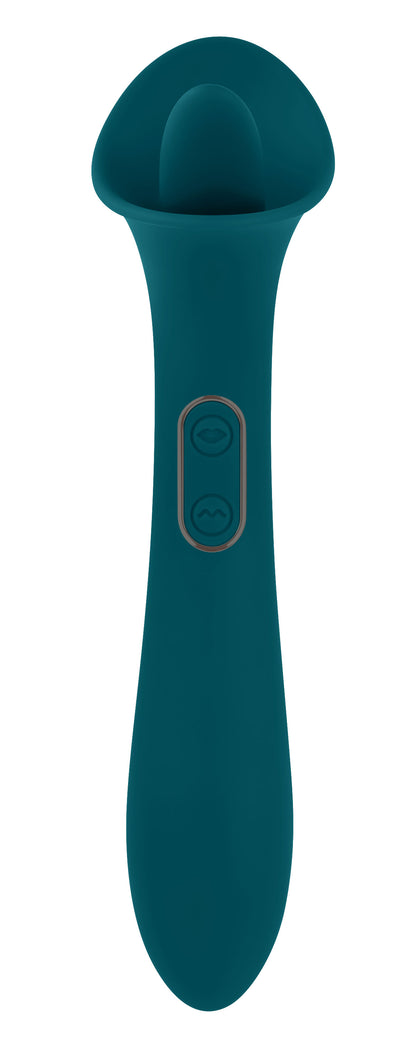 Playboy Pleasure - True Indulgence - Vibrator - Deep Teal | 844477021560 | Available at EroticWarehouse.com