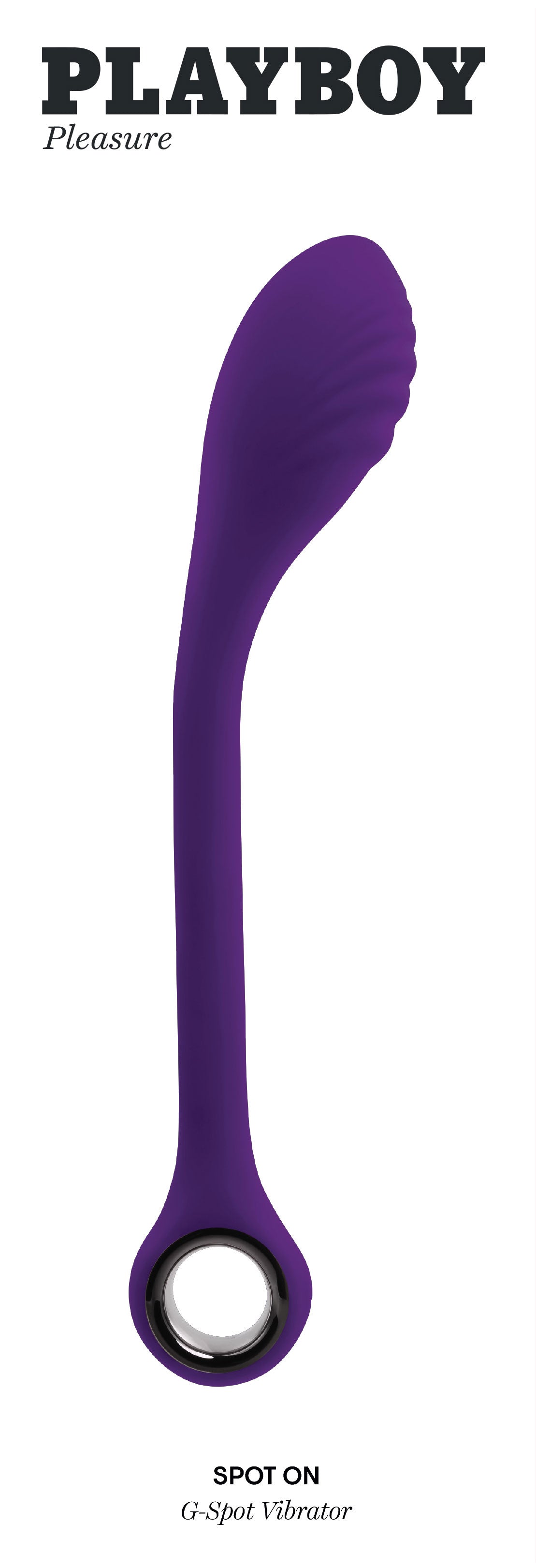 Playboy Pleasure - Spot on - G-Spot Vibrator - Dark Purple | 844477021621 | Available at EroticWarehouse.com