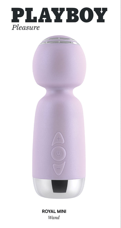 Playboy Pleasure - Royal Mini - Wand - Opal | 844477022291 | Available at EroticWarehouse.com