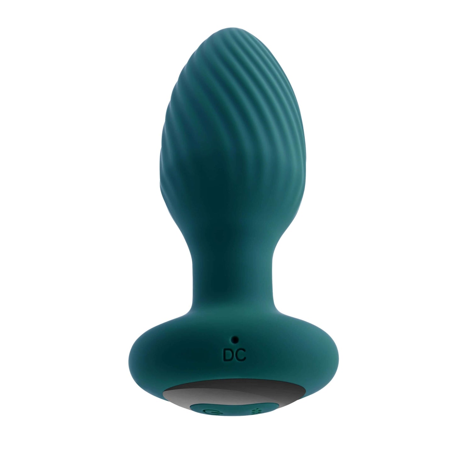 Playboy Pleasure - Spinning Tail Teaser - Butt Plug - Deep Teal | 844477022321 | Available at EroticWarehouse.com