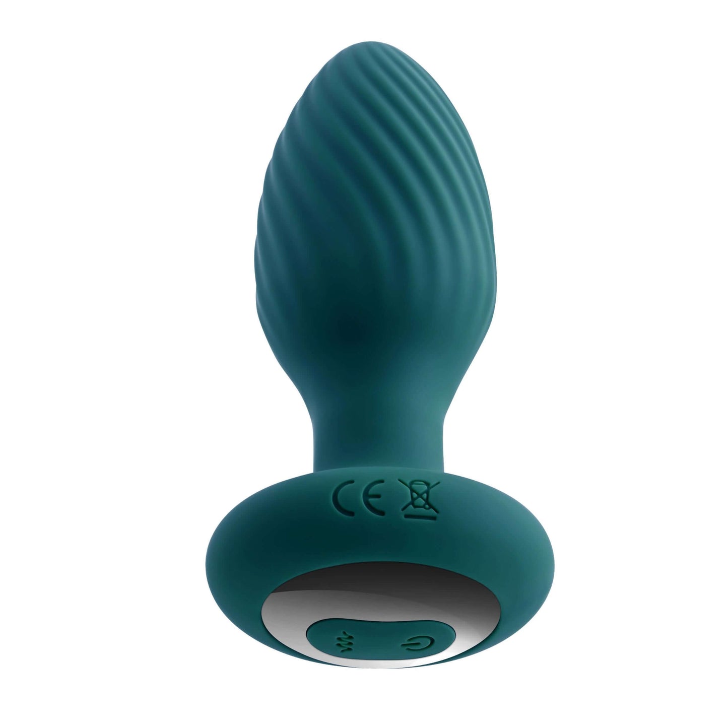 Playboy Pleasure - Spinning Tail Teaser - Butt Plug - Deep Teal | 844477022321 | Available at EroticWarehouse.com