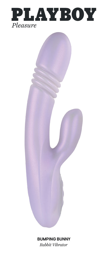 Playboy Pleasure - Bumping Bunny - Rabbit Vibrator - Opal | 844477022369 | Available at EroticWarehouse.com