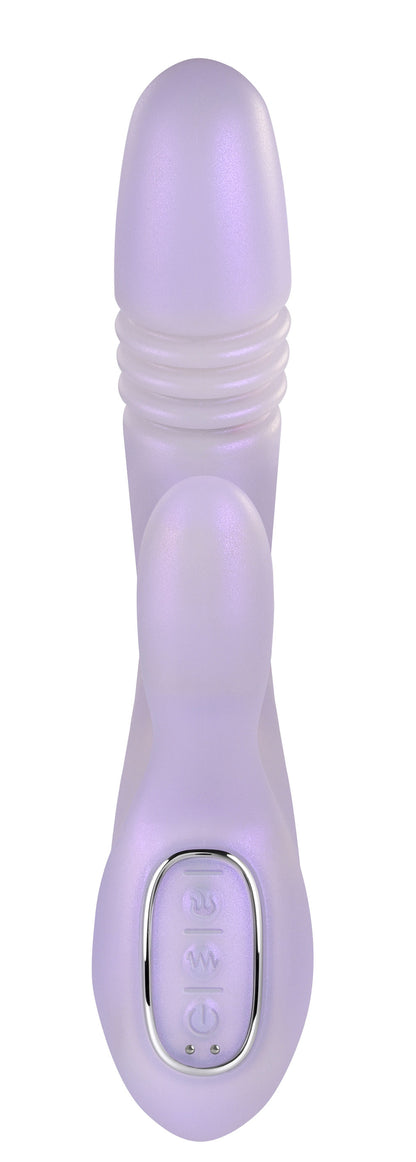 Playboy Pleasure - Bumping Bunny - Rabbit Vibrator - Opal | 844477022369 | Available at EroticWarehouse.com