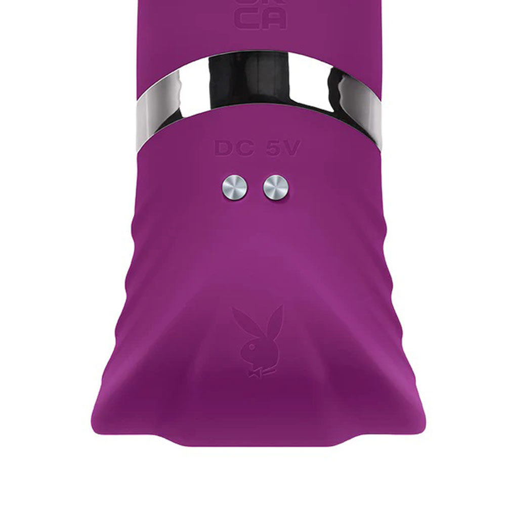 Playboy Pleasure - Tap That - Purple | 844477023199 | Available at EroticWarehouse.com