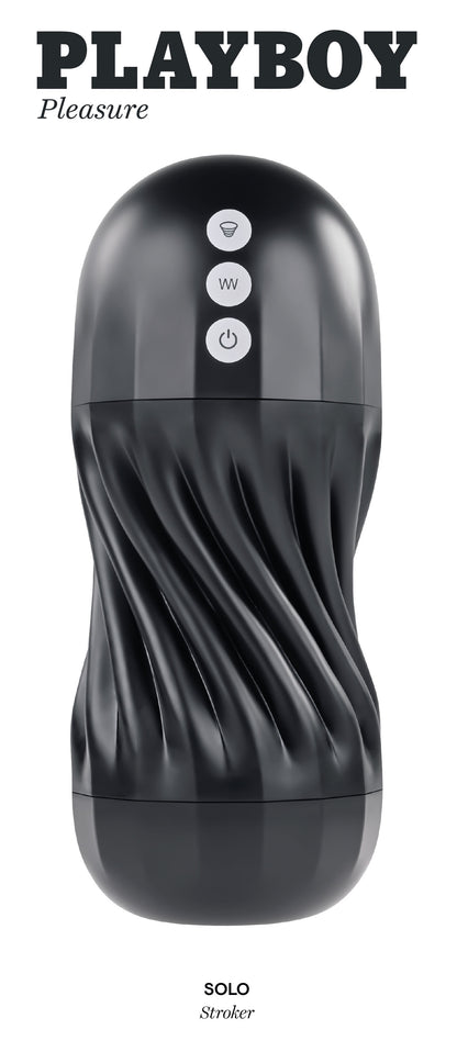 Playboy Pleasure - Solo - Stroker - Black | 844477018249 | Available at EroticWarehouse.com