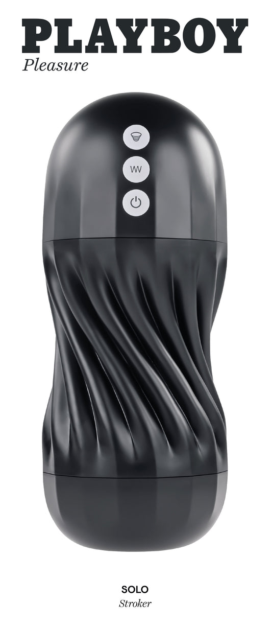 Playboy Pleasure - Solo - Stroker - Black | 844477018249 | Available at EroticWarehouse.com