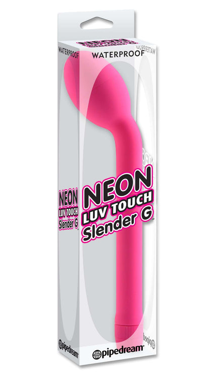 Neon Luv Touch Slender G - Pink | 603912299021 | Available at EroticWarehouse.com