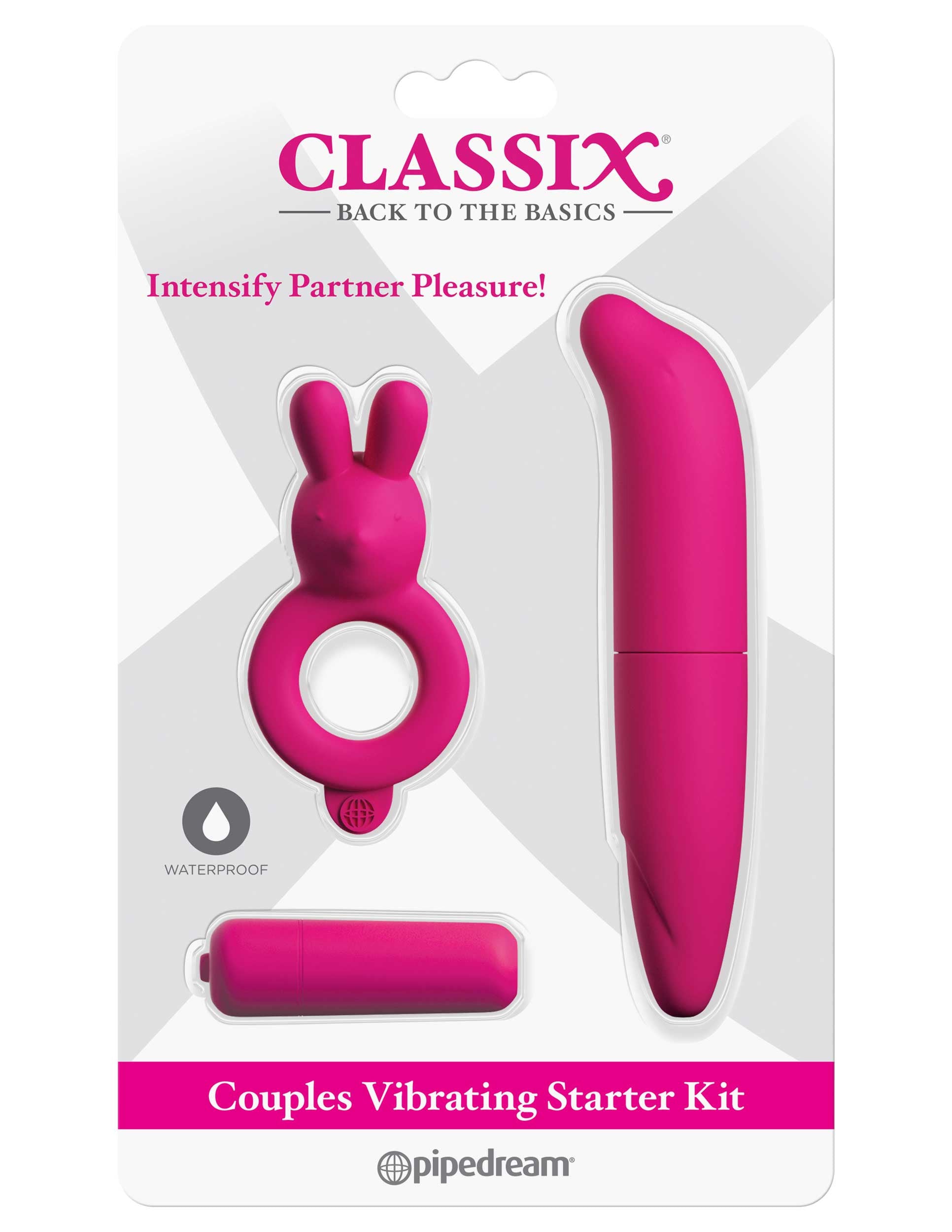 Classix Couples Vibrating Starter Kit | 603912765809 | Available at EroticWarehouse.com