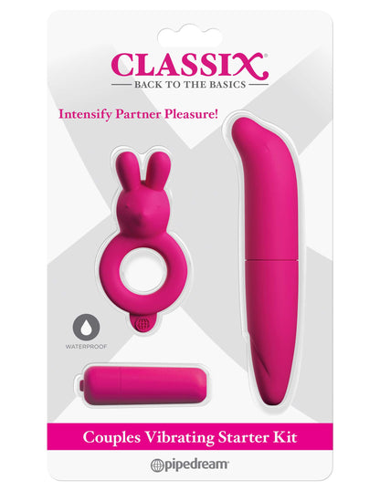 Classix Couples Vibrating Starter Kit | 603912765809 | Available at EroticWarehouse.com