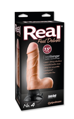 Real Feel Deluxe no.4 7.5-Inch - Flesh | 603912340730 | Available at EroticWarehouse.com