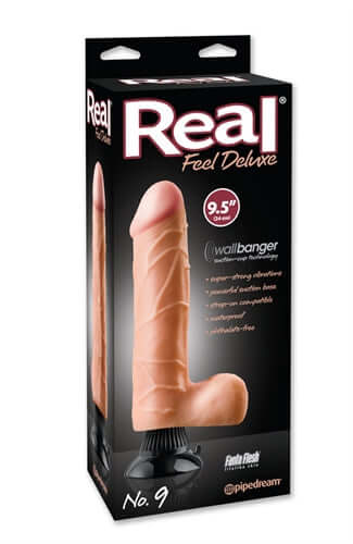 Real Feel Deluxe no.9 9.5-Inch - Flesh | 603912340808 | Available at EroticWarehouse.com
