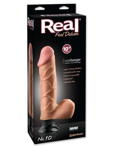 Real Feel Deluxe no.10 10-Inch - Flesh | 603912340815 | Available at EroticWarehouse.com