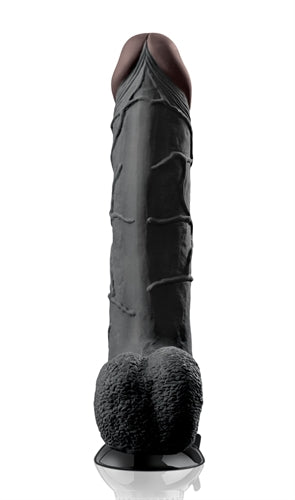 Real Feel Deluxe no.11 11-Inch - Black | 603912340846 | Available at EroticWarehouse.com