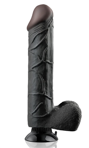 Real Feel Deluxe no.12 12-Inch - Black | 603912340860 | Available at EroticWarehouse.com