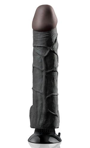 Real Feel Deluxe no.12 12-Inch - Black | 603912340860 | Available at EroticWarehouse.com