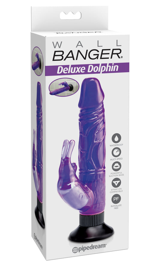 Waterproof Bunny Wall Bangers Deluxe - Purple | 603912218572 | Available at EroticWarehouse.com