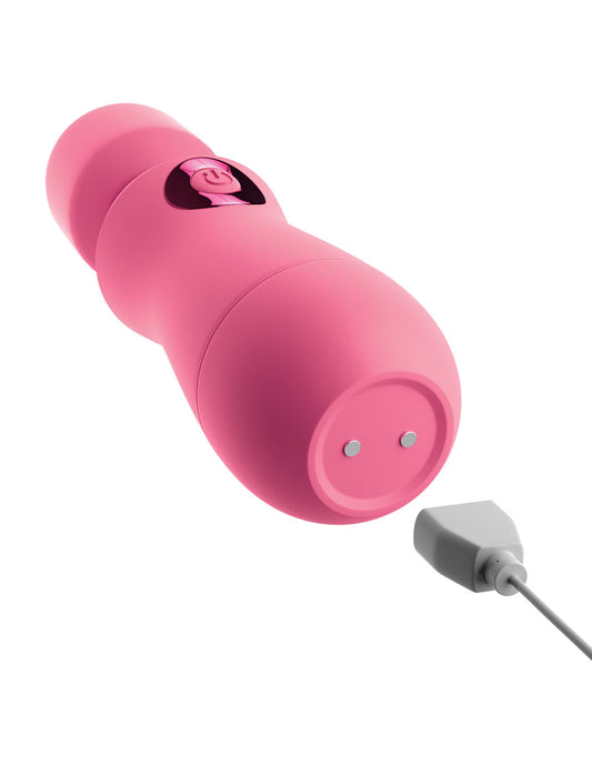Omg! Wands Enjoy Rechargeable Vibrating Wand - Pink | 603912759884 | Available at EroticWarehouse.com