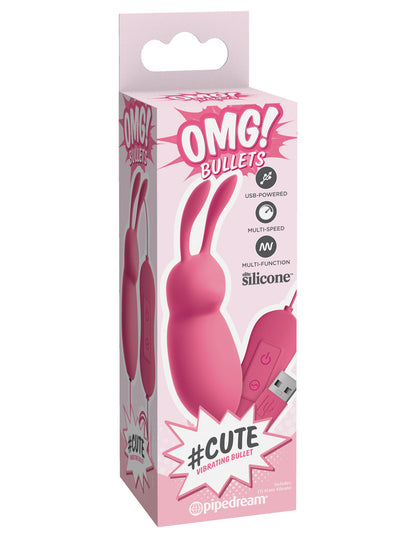 Omg! Bullets Cute Vibrating Bullet - Pink | 603912758719 | Available at EroticWarehouse.com
