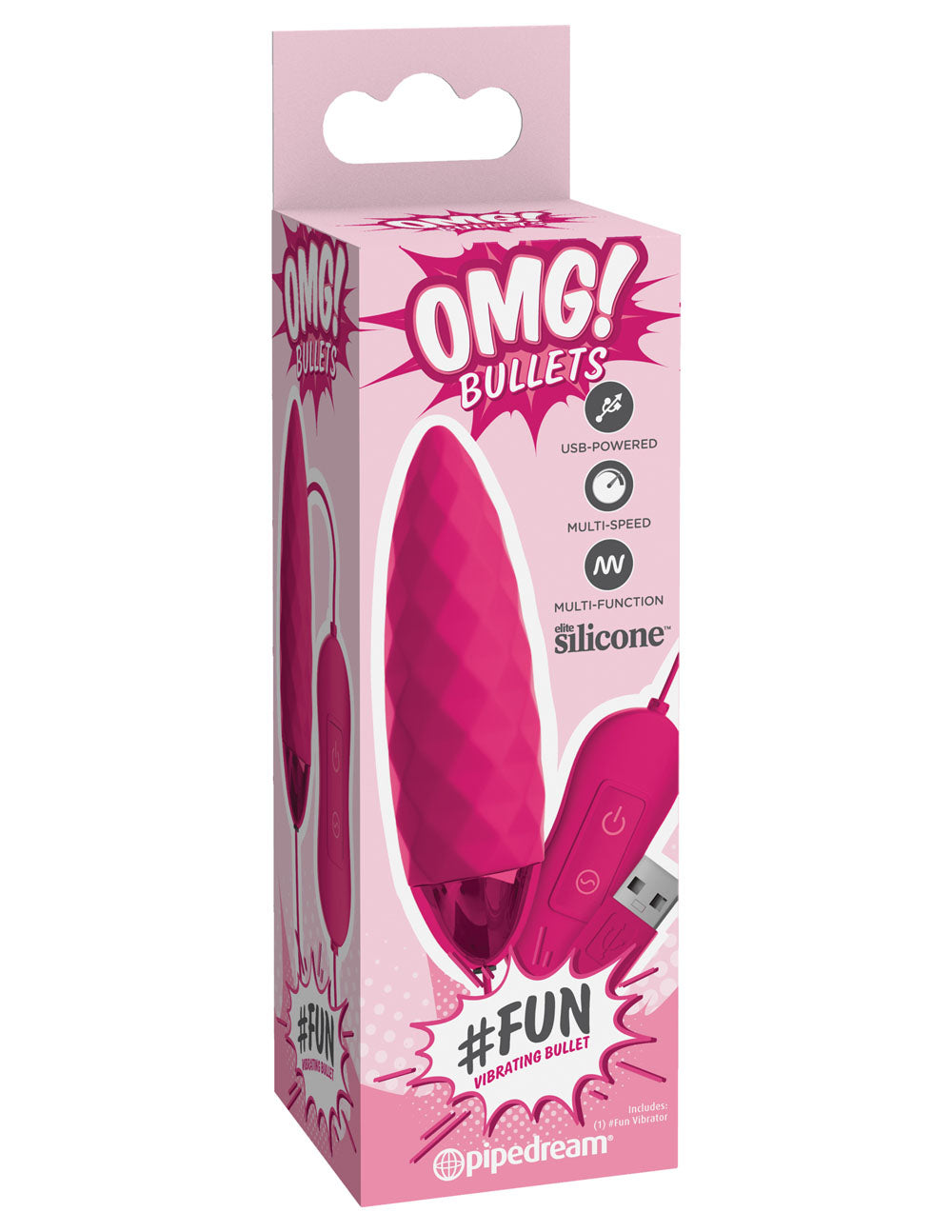 Omg! Bullets Fun Vibrating Bullet | 603912758726 | Available at EroticWarehouse.com