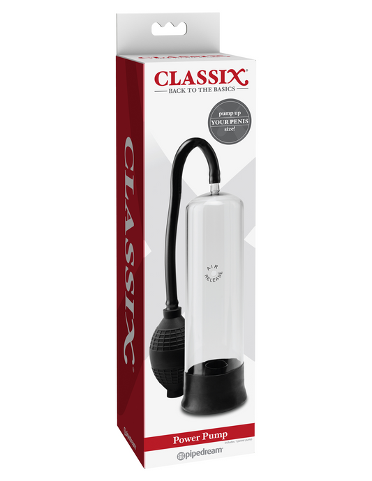 Classix Power Pump | 603912183962 | Available at EroticWarehouse.com