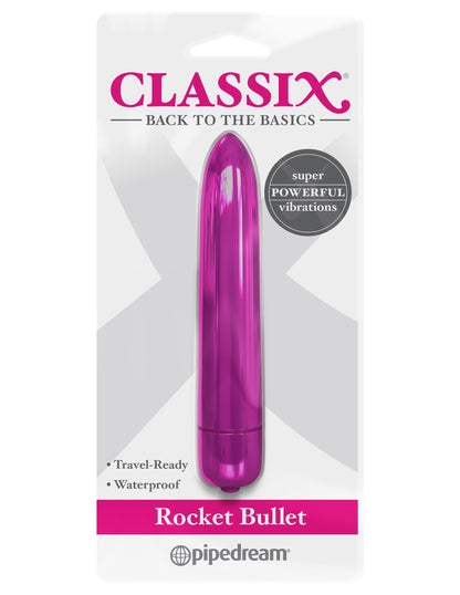 Classix Rocket Bullet - Pink | 603912750553 | Available at EroticWarehouse.com