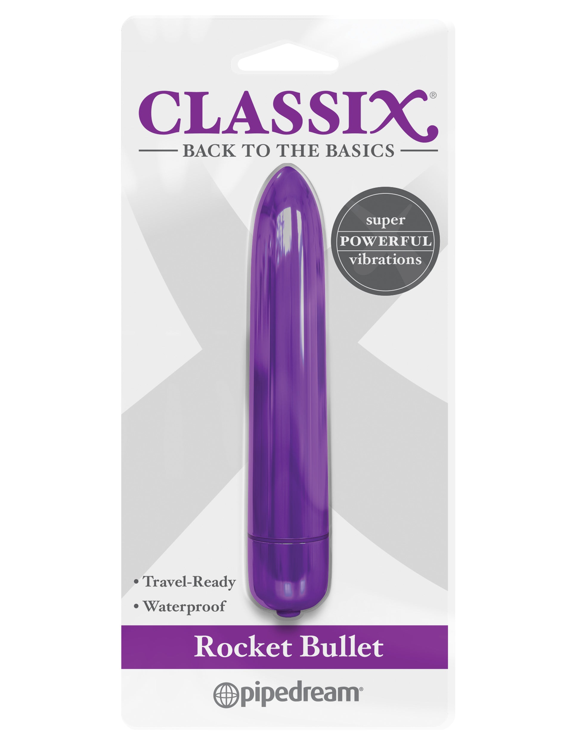 Classix Rocket Bullet - Purple | 603912750560 | Available at EroticWarehouse.com
