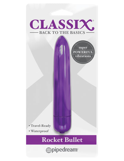 Classix Rocket Bullet - Purple | 603912750560 | Available at EroticWarehouse.com
