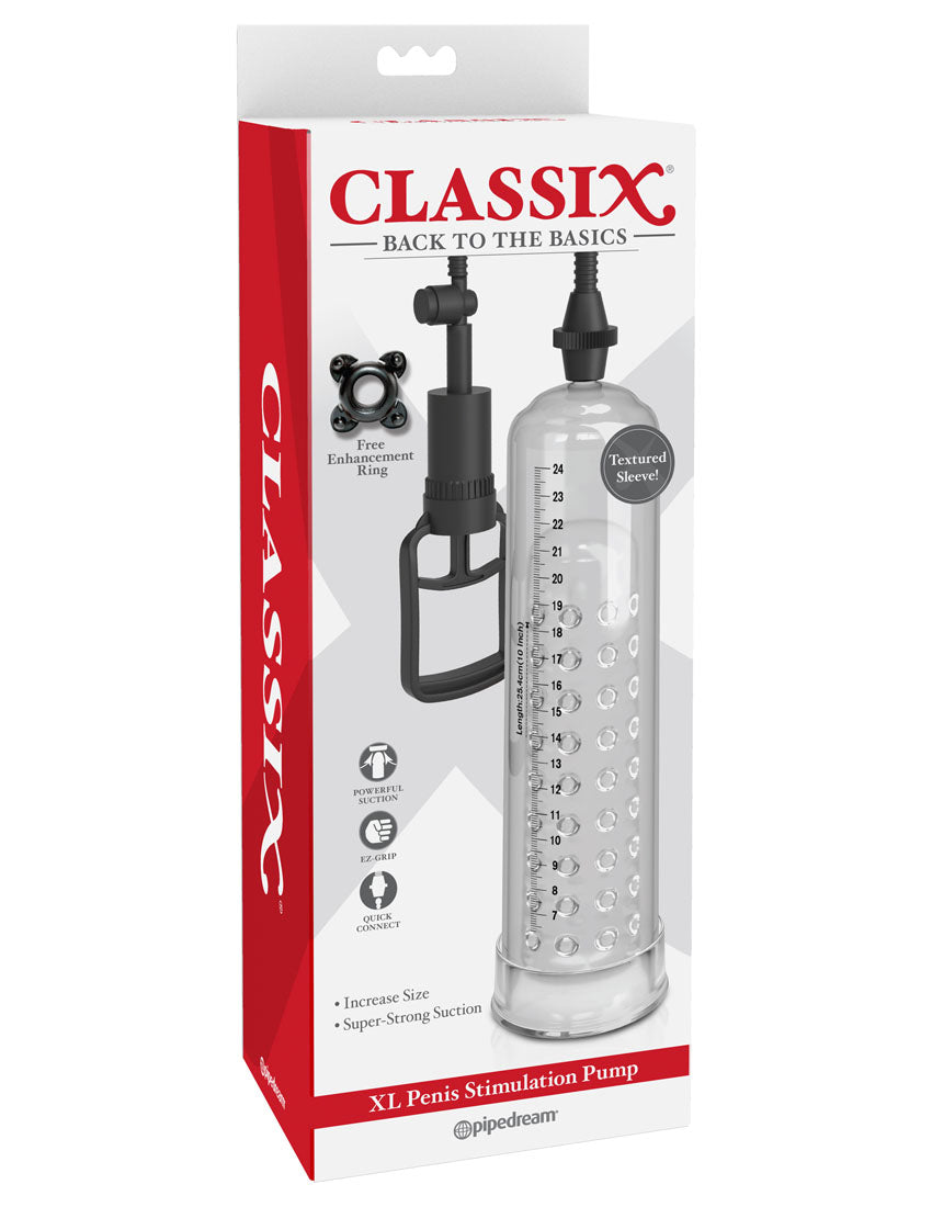 Classix XL Penis Stimulation Pump | 603912755558 | Available at EroticWarehouse.com