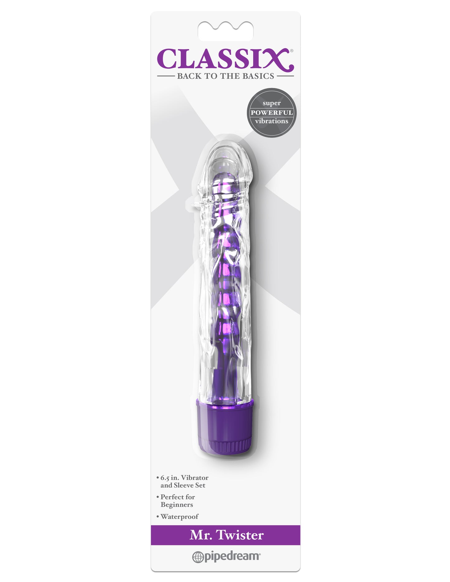 Classix Mr. Twister - Purple | 603912755657 | Available at EroticWarehouse.com