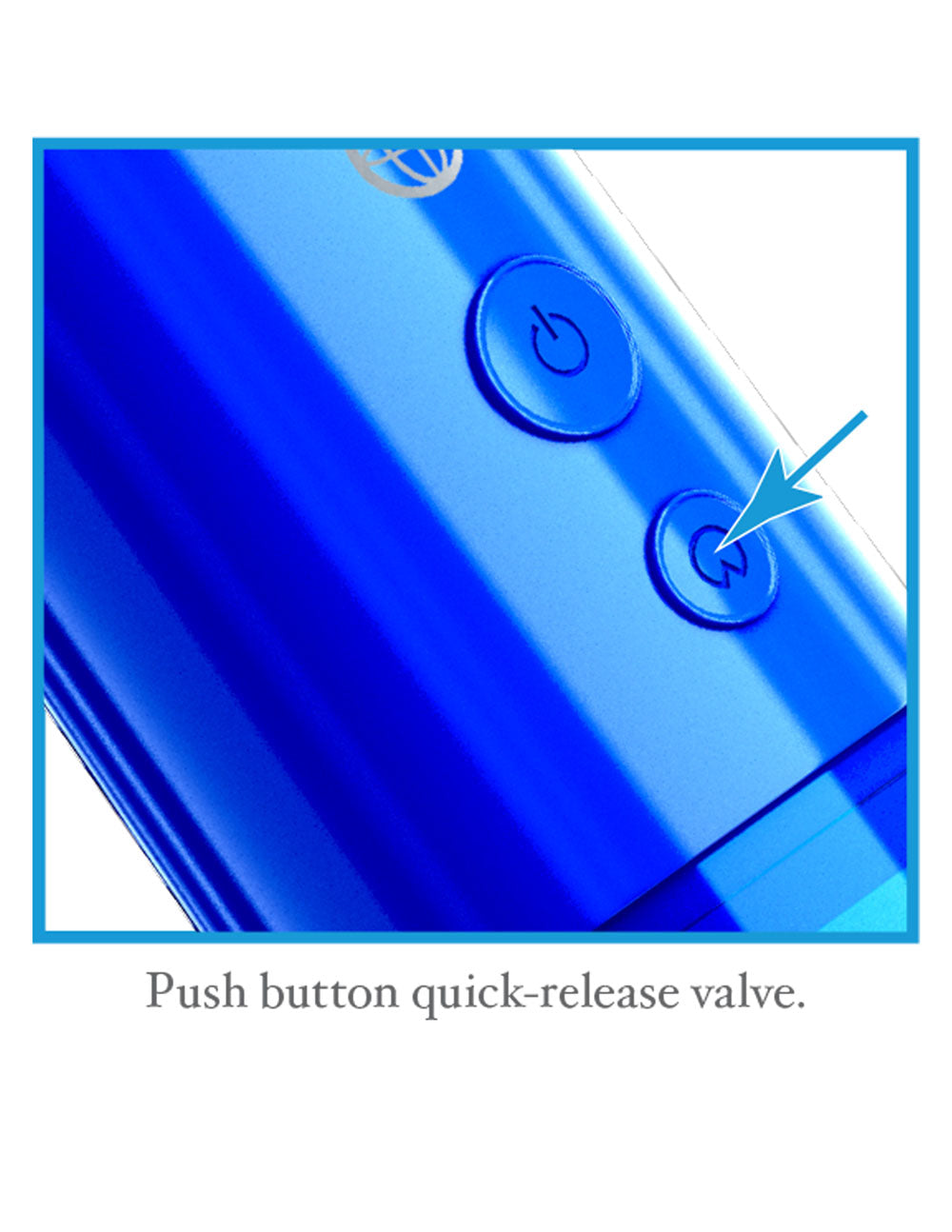 Classix Auto-Vac Power Pump - Blue | 603912760095 | Available at EroticWarehouse.com