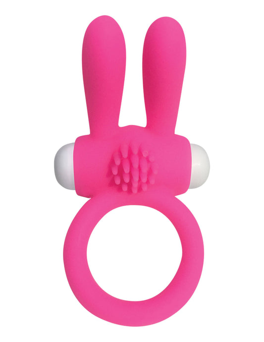Neon Rabbit Ring - Pink | 603912738377 | Available at EroticWarehouse.com