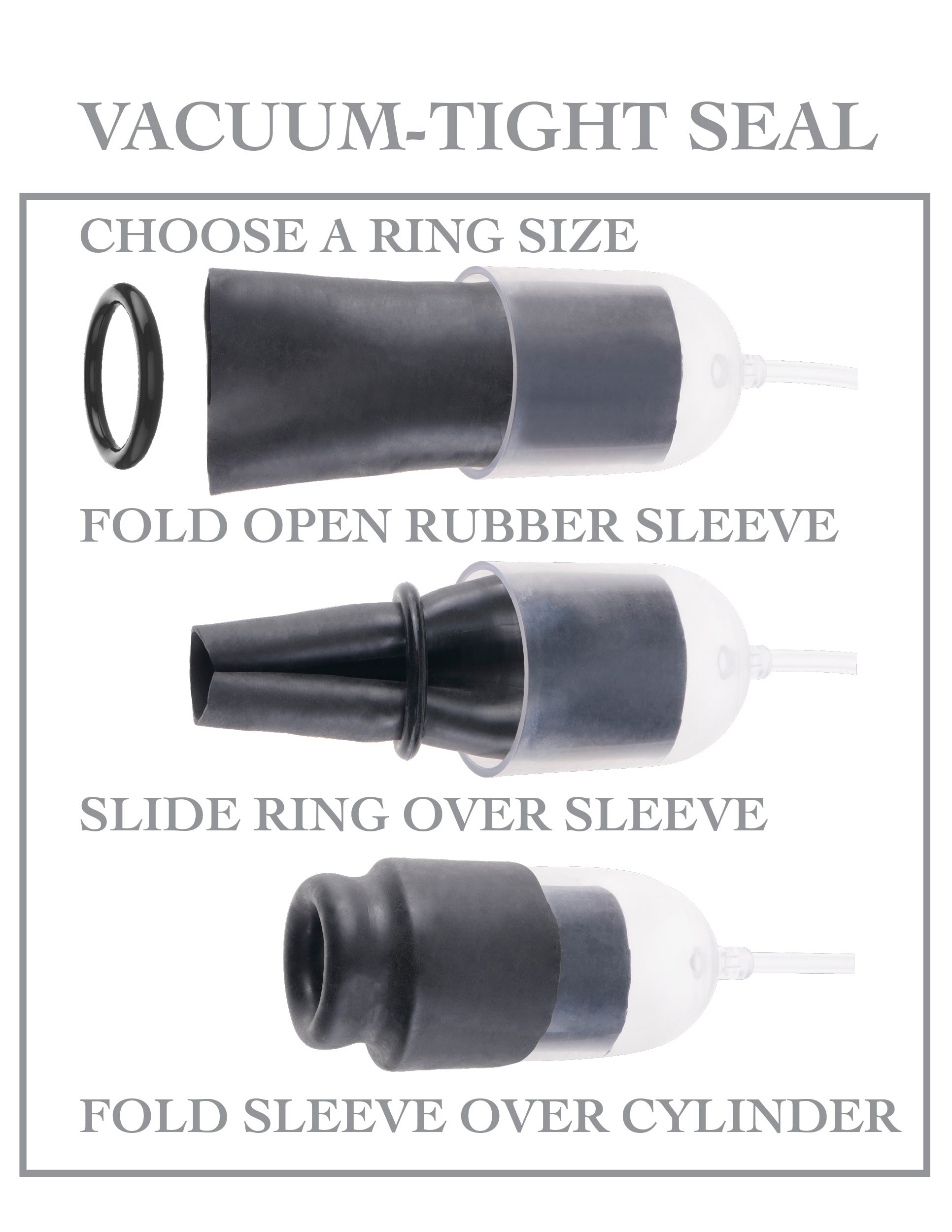Fetish Fantasy Series - Suck N Stroke Head Pump | 603912363302 | Available at EroticWarehouse.com