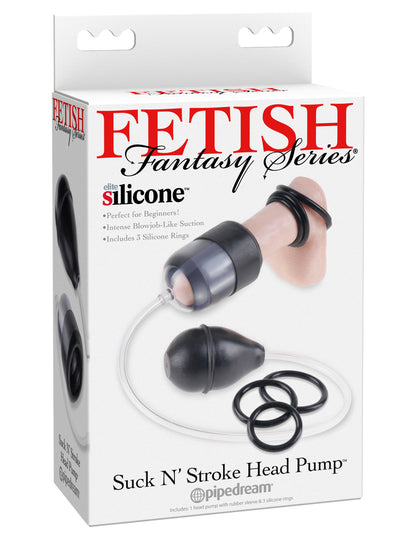 Fetish Fantasy Series - Suck N Stroke Head Pump | 603912363302 | Available at EroticWarehouse.com