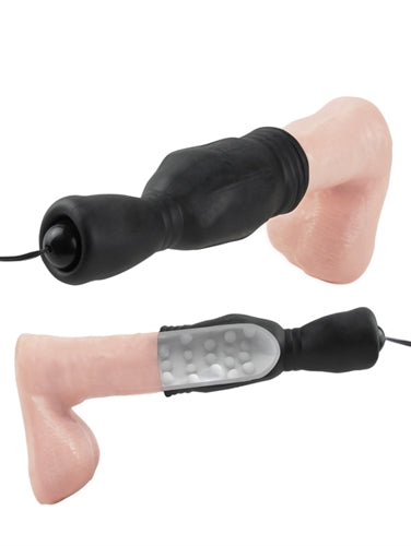 Fetish Fantasy Series Vibrating Head Teazer - Black | 603912323955 | Available at EroticWarehouse.com