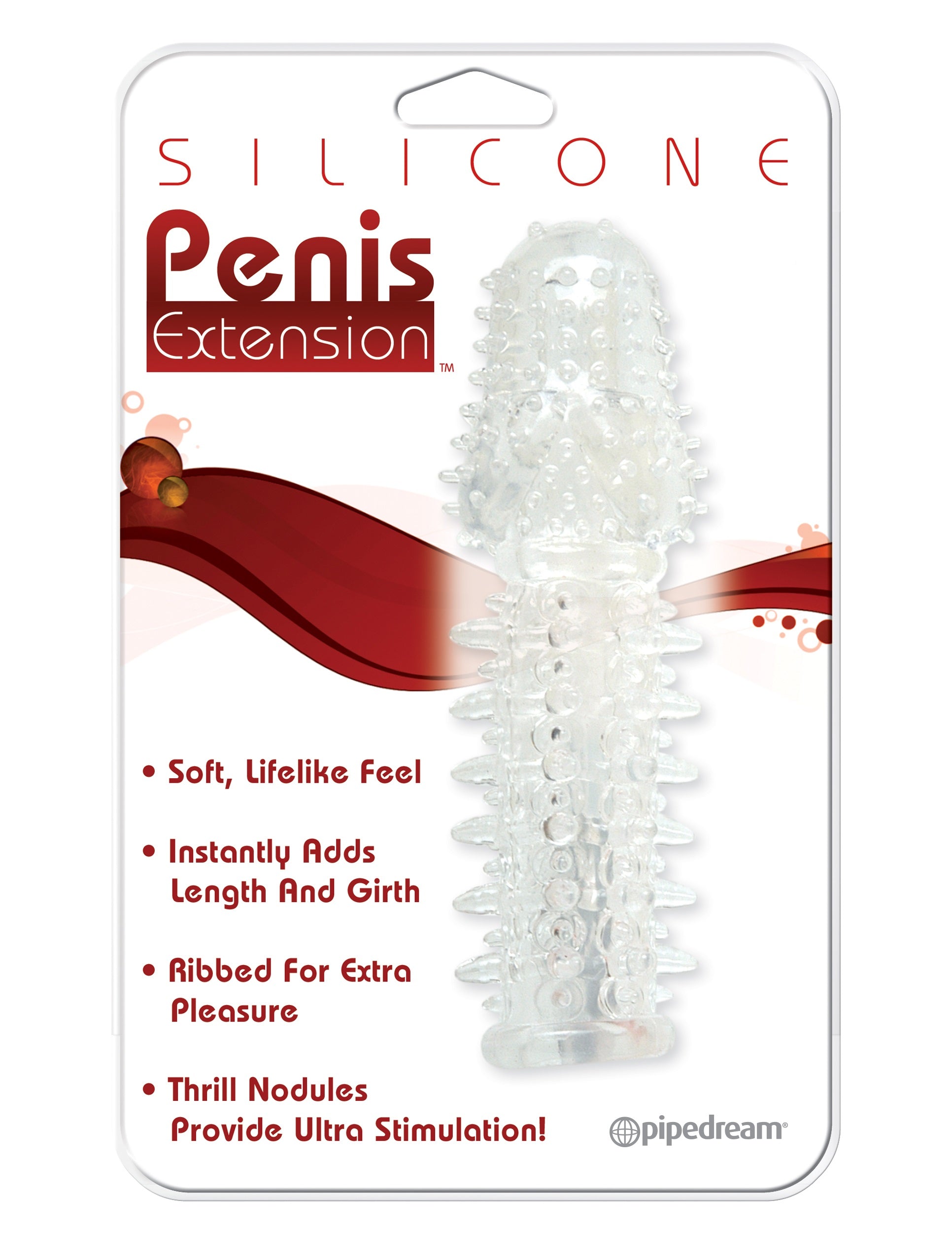 Penis Extension - Clear | 603912119732 | Available at EroticWarehouse.com