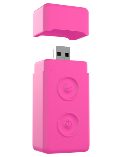 Neon Luv Touch Remote Control Bullet - Pink | 603912331301 | Available at EroticWarehouse.com