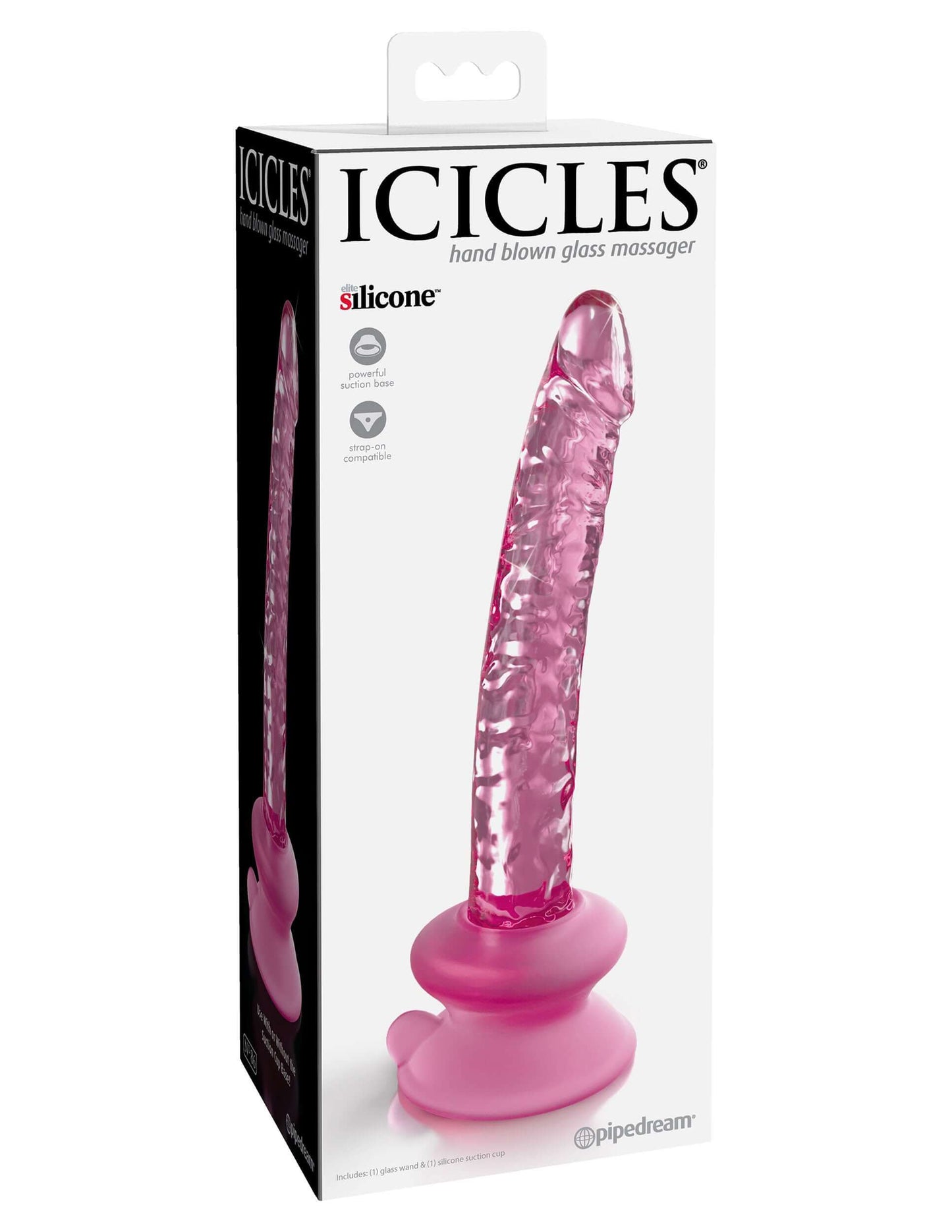 Icicles No. 86 - With Silicone Suction Cup | 603912767124 | Available at EroticWarehouse.com