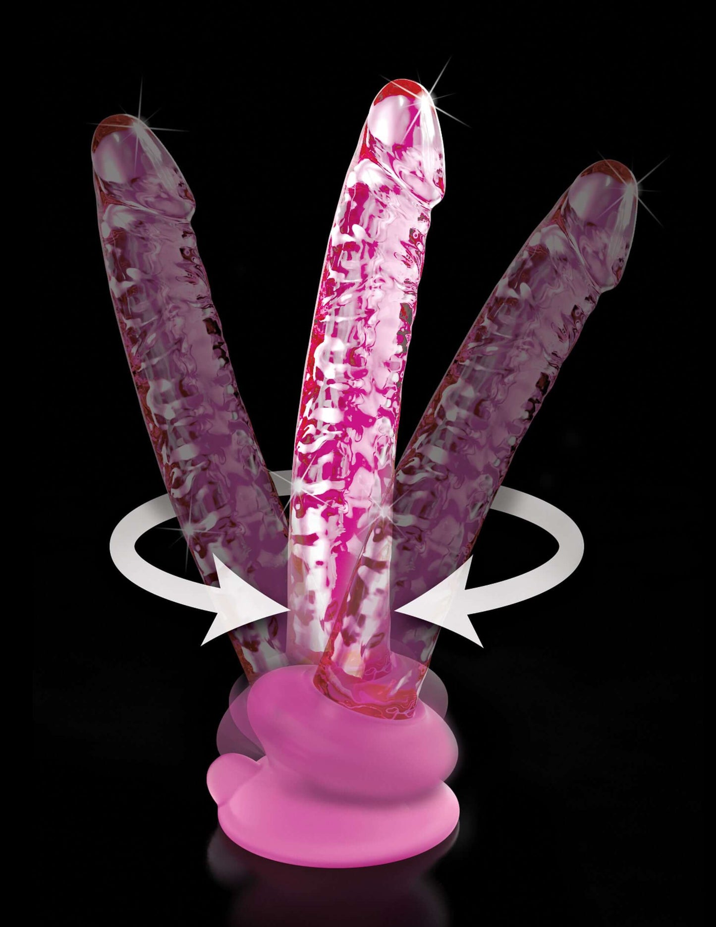 Icicles No. 86 - With Silicone Suction Cup | 603912767124 | Available at EroticWarehouse.com