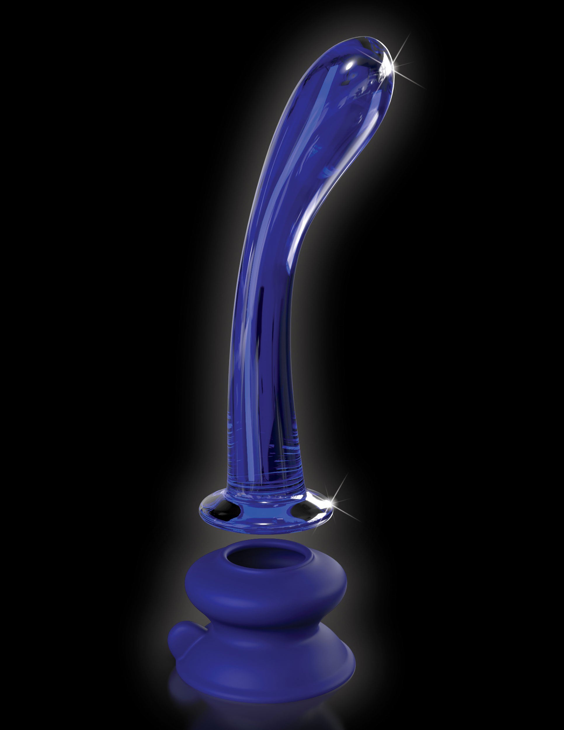 Icicles No. 89 - With Silicone Suction Cup - Blue | 603912767162 | Available at EroticWarehouse.com