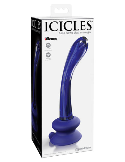 Icicles No. 89 - With Silicone Suction Cup - Blue | 603912767162 | Available at EroticWarehouse.com