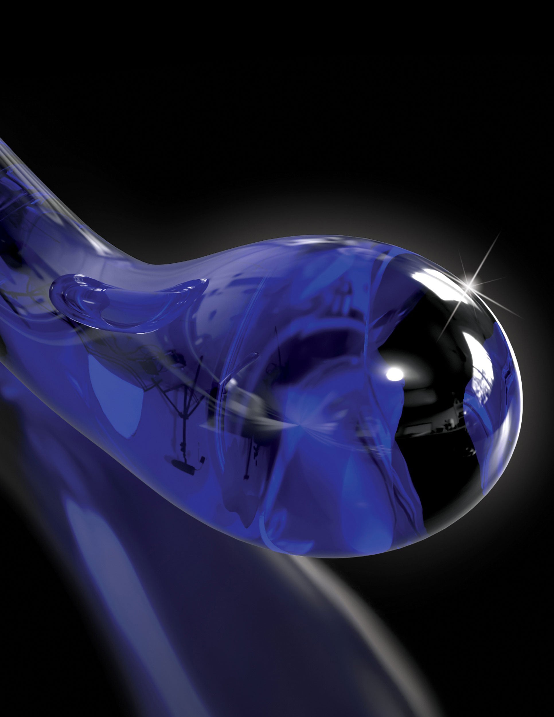 Icicles No. 89 - With Silicone Suction Cup - Blue | 603912767162 | Available at EroticWarehouse.com