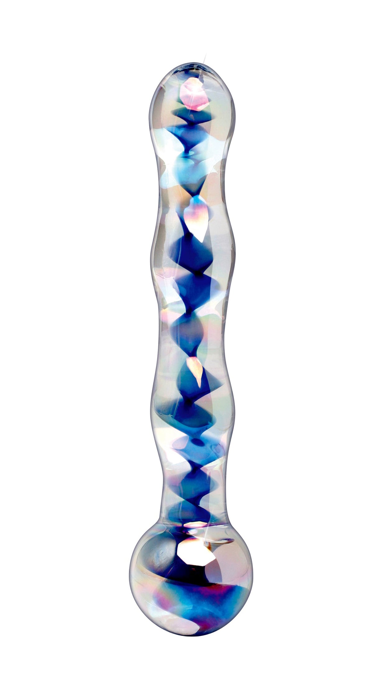 Icicles No. 8 - Clear / Blue | 603912279498 | Available at EroticWarehouse.com