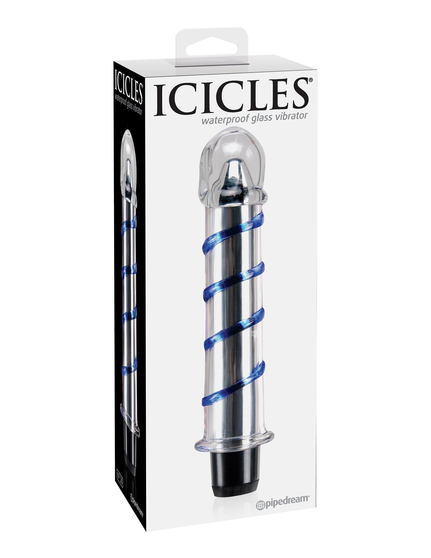Icicles No. 20 - Clear / Blue | 603912282917 | Available at EroticWarehouse.com