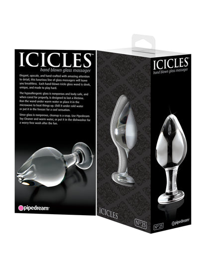 Icicles No. 25 - Clear | 603912310542 | Available at EroticWarehouse.com